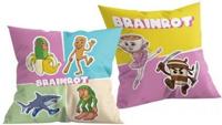 Italiaanse Brainrot personages Sierkussen - 40 x 40 cm - thumbnail