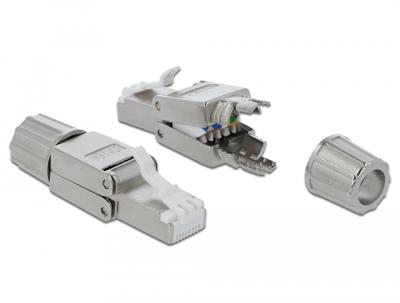Delock 86477 RJ45-stekker Cat.6A STP zonder gereedschap Delock 86477 RJ45-stekker Cat.6A STP zonder gereedschap