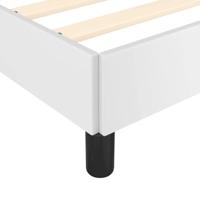 Bedframe kunstleer wit 160x200 cm - thumbnail