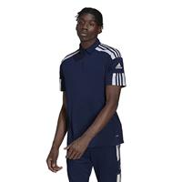 Herenpolo met Korte Mouwen Adidas Sq21 Donkerblauw Maat S - thumbnail