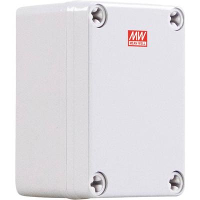 MEAN WELL Behuizing, Industriële behuizing, Outdoorbehuizing 95 x 65 x 55 PC, Polycarbonaat, Kunststof Grijs 1 stuk(s)