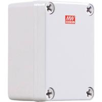 MEAN WELL Behuizing, Industriële behuizing, Outdoorbehuizing 95 x 65 x 55 PC, Polycarbonaat, Kunststof Grijs 1 stuk(s) - thumbnail