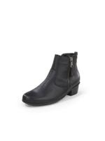 Laarsjes Haifi van rundnappaleer Van Waldläufer zwart - thumbnail