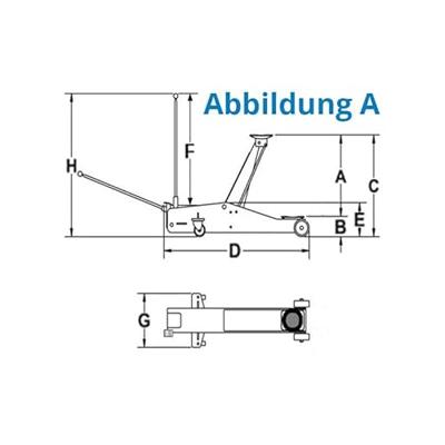 Güde Hydraulische krik GRH (3 t /500 mm Q) Güde Hydraulische krik GRH (3 t /500 mm Q)