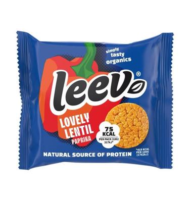 Leev Lovely lentil cakes paprika bio 18 Gram Leev Lovely lentil cakes paprika bio 18 Gram