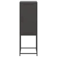 Hoge kast 36x39x107 cm staal zwart - thumbnail