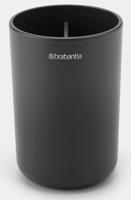 Brabantia renew tandenborstelhouder met inzet dark grey - thumbnail