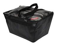 PLETSCHER mandtas "premium" basket bag plet."premium" urban style, black/grey - thumbnail