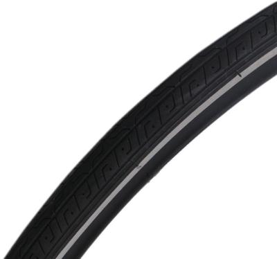 Deli Tire Buitenband 27 x 1¼" / 32-630 - zwart met reflectie