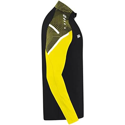 JAKO 8622 Ziptop Performance - Zwart/Zachtgeel - S JAKO 8622 Ziptop Performance - Zwart/Zachtgeel - S
