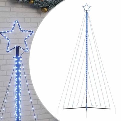 VidaXL Led-kerstboom 570 leds 399 cm blauw