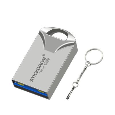 STICKDRIVE 64GB USB 3 0 hoge snelheid Mini Metal U disk (zilvergrijs)