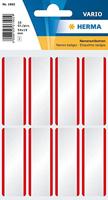 Naambadge etiket herma 1902 54x19mm wit rood 16st - thumbnail