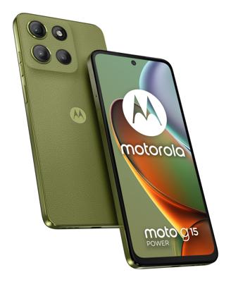 Motorola moto g15 power 17,1 cm (6.72") Dual SIM Android 15 4G USB Type-C 8 GB 256 GB 6000 mAh Groen