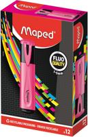 Maped markeerstift Fluo&apos;Peps Classic roze - thumbnail