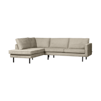 WOOOD Rodeo hoekbank links velvet Wheatfield - thumbnail