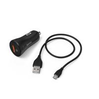 Hama Autoladerset Micro-USB 3A QC3.0 - thumbnail