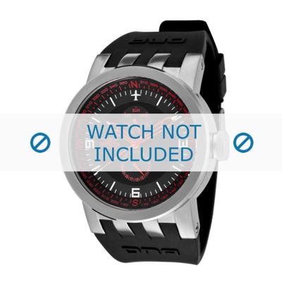 Horlogeband Invicta 10393 DNA Rubber Zwart 32mm