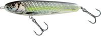 Salmo Sweeper Sinking 14cm Silver Chartreuse Shad - thumbnail