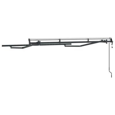 VidaXL Zijde frame antraciet 2,5 x 2 m metaal