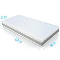 Pocketvering matras 7 Comfort Maxim 80x200 dikte 24cm - thumbnail