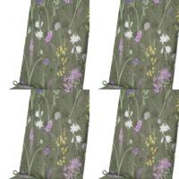 Kussen hoog universeel ca. 120x50 cm Donna green canvas Eco plus natural outdoor finishing (4 stuks) Madison - Madison - thumbnail