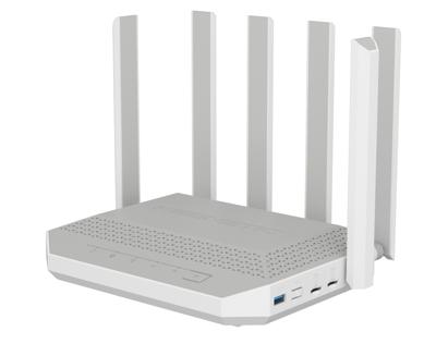 Router Keenetic KN-4110-01-EU Wit Grijs USB 2.0 Ethernet LAN Wi-Fi 6 GHz