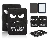 Lunso - Kobo Clara HD hoes (6 inch) - sleep cover - Don't Touch - thumbnail