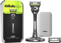 Gillette Gillette Labs Exfoliating Bar - Scheermes + 2 Mesjes + Houder - thumbnail