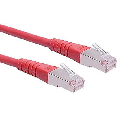 ROLINE patchkabel Cat.6 (Klasse E) S/FTP (PiMF), rood, 3 m