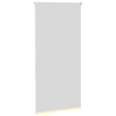 Rolgordijn verduisterend 70x130 cm stofbreedte 65,7 cm geel