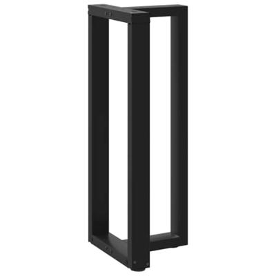 Bartafelpoten 2 st T-vormig 40x35x(100-101) cm staal zwart - thumbnail