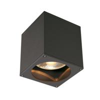 SLV PlafondBig Theo GU10 15cm antraciet - 229555 - thumbnail