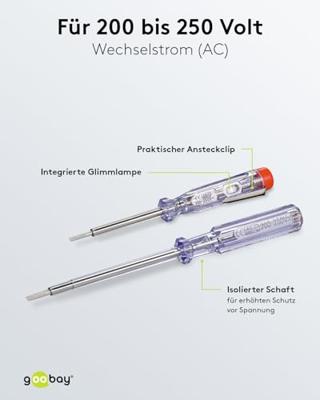 Fixpoint Spanningzoeker set klein en groot model 100-250 volt - 6420765 Fixpoint Spanningzoeker set klein en groot model 100-250 volt - 6420765