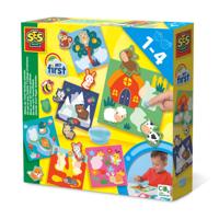 SES my first my first - waar woon ik? dieren plakken - thumbnail