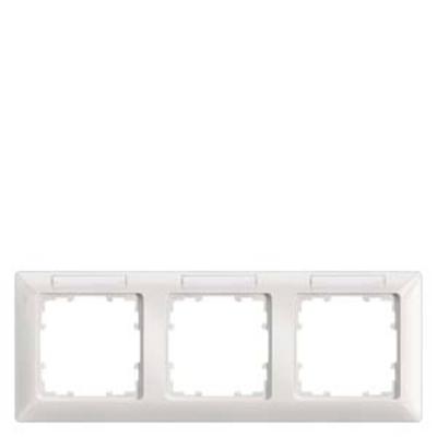 Siemens 5TG25531 Frame 3-voudig Delta Wit Schakelmateriaal 1 stuk(s)