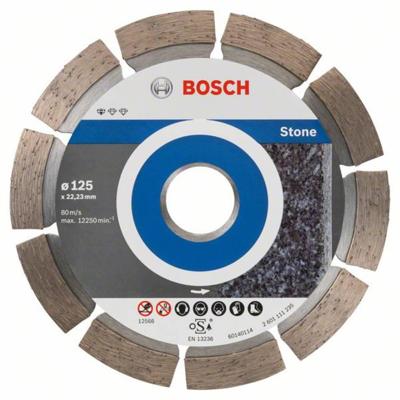 Bosch Accessoires Diamantdoorslijpschijf Standard for Stone 125 x 22,23 x 1,6 x 10 mm 10st - 2608603236