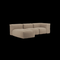 Soft Sofa Indoor - 3 Seater w/ Lounger - thumbnail