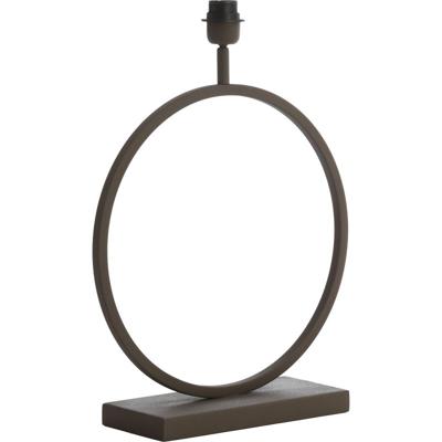 Light & Living Tafellamp 'Liva' 52cm, kleur Bruin (excl. kap)