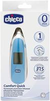 Chicco Comfort Quick Thermometer met remote sensing Blauw, Wit Oor Knoppen - thumbnail