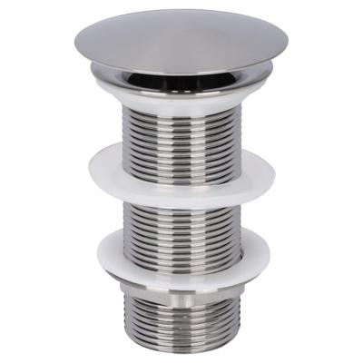 Wastafel Afvoerplug Differnz Always Open 7 cm Mat Chroom Wastafel Afvoerplug Differnz Always Open 7 cm Mat Chroom