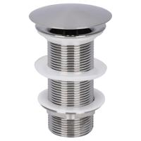 Wastafel Afvoerplug Differnz Always Open 7 cm Mat Chroom - thumbnail