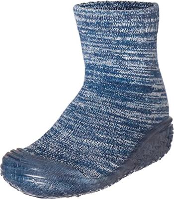 Playshoes soksloffen Knitted Marine-24-25