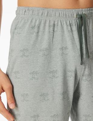 Schiesser Schiesser Pyjama Short khaki 182609 52/L