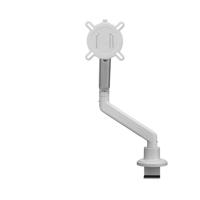 One For All Solid Single white Monitor-tafelbeugel 33 cm (13) - 88,9 cm (35) Wit In hoogte verstelbaar, Kantelbaar en roteerbaar, Zwenkbaar - thumbnail