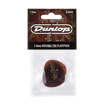 Dunlop Americana Round Triangle 1.5mm plectrumset 3 stuks Dunlop Americana Round Triangle 1.5mm plectrumset 3 stuks