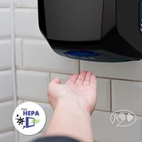 Jofel Jofel Power+ ultra fast automatische handdroger compact - zwart - thumbnail