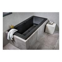 Ligbad Xenz Society Ebony 170x75x50 cm Mat Zwart - thumbnail