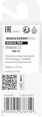 Bosch Accessoires PRO Kopieerfrees met kogellager beneden | Ø 6,35 x L 20 | schacht 8 mm - 2608629673 Bosch Accessoires PRO Kopieerfrees met kogellager beneden | Ø 6,35 x L 20 | schacht 8 mm - 2608629673