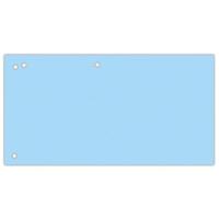 OFFICE products verdeelstroken, 240 x 105 mm, pak van 100 stuks, blauw - thumbnail